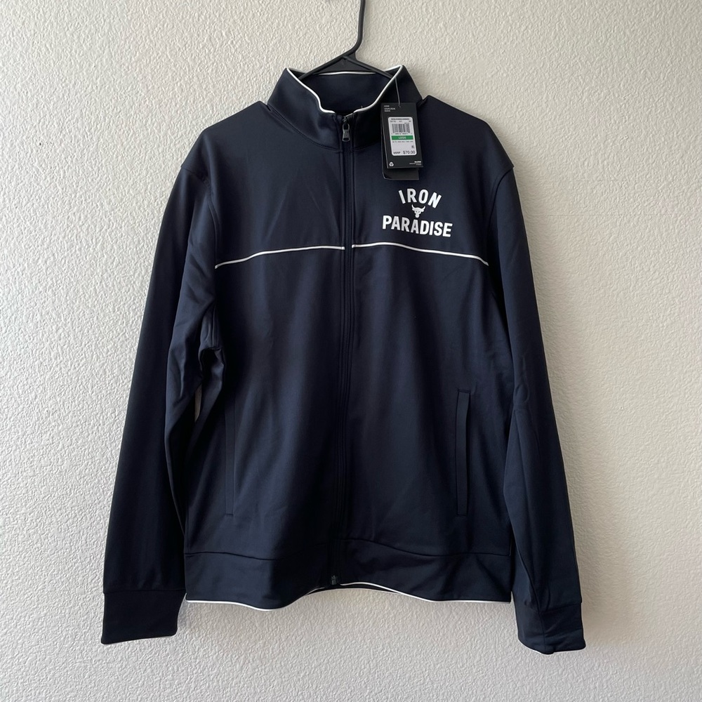 Under Amour Project Rock Iron Paradise Zip Track Jacket